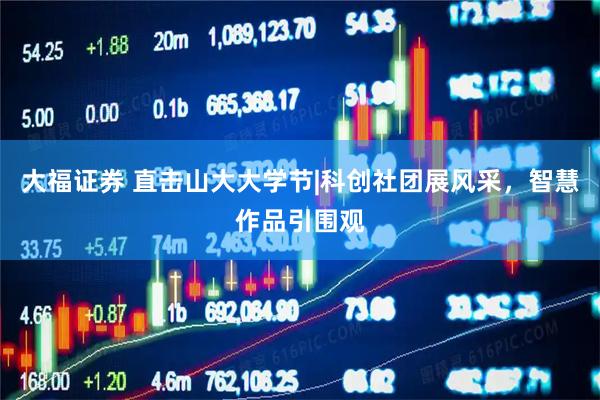 大福证券 直击山大大学节|科创社团展风采，智慧作品引围观